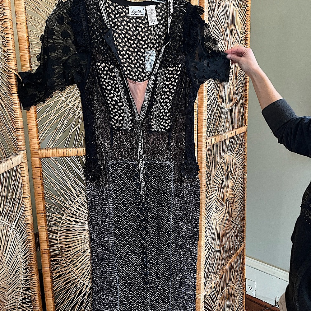 Anthropologie Lace Party Dress